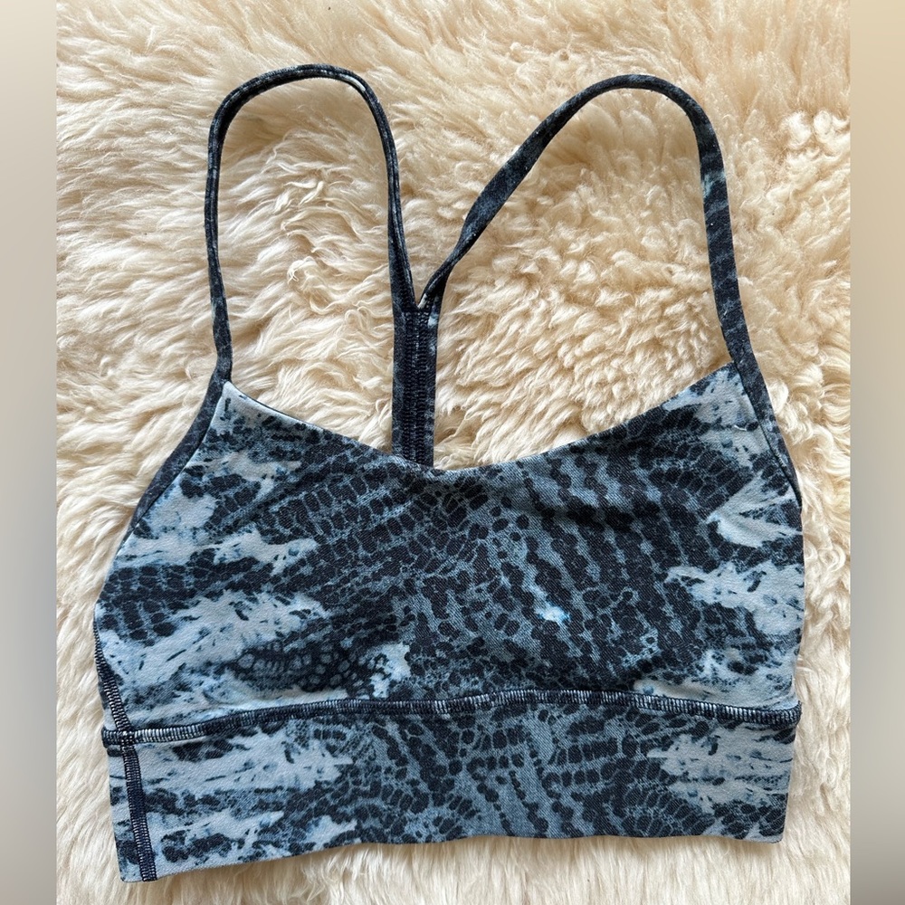Lululemon denim blue bralette